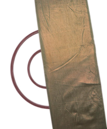 copper grey color plain shimmer fabric